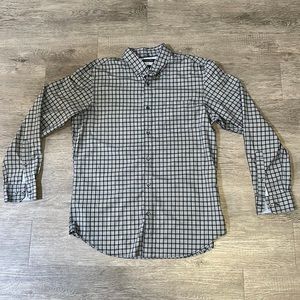BANANA REPUBLIC Mens Long Sleeve Button Down Shirt Size L Slim Fit